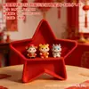 Decoração de Casa de Bonecas com Laço 3D Modelo de Armário Suporte de Exibição Multicamadas Brinquedo Bule Camada de Exibição de Perfume Prateleira de Exibição em Camadas