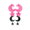 Brincos de alienígena chaveiro de silicone molde de gota epóxi joias artesanais DIY