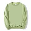 Ropa de trabajo delgada de cuello redondo personalizada de manga larga suéter pullover de primavera y otoño ropa de clase para fiesta DIY logotipo bordado estampado para hombre y mujer