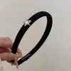 Faixa de Cabelo Colorida Estrela Cetim Super Brilho Fina Estrela de Cinco Pontas Faixa de Cabelo Esponja Indústria Pesada Topo Craniano Rede Vermelha Faixa de Cabeça