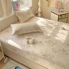 Sábanas Ajustables Estampadas Frescas Pequeñas Nuevas Pieza Única Cubrelecho para Cama Doble Sábanas Cubre Cama Protector a Prueba de Polvo Cubierta Transpirable a Prueba de Suciedad