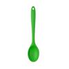 Cuchara de silicona todo incluido transfronteriza tamaño pequeño semitransparente más herramienta para suplemento alimenticio para niños mini cuchara cuchara cuchara ensalada
