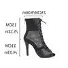 Sandalias de Verano con Tacón Ultra Alto y Punta Abierta, Tallas 34-43, Sandalias de Moda Cómodas Antideslizantes con Suela Suave, Zapatos de Tacón de Aguja para Mujer de Talla Grande Transfronterizos