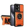 Adequado para Capa de Celular Xiaomi Redmi Turbo5Max Shunjia e Capa Protetora com Suporte de Janela Deslizante Redmi Turbo4Pro