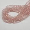 Cuentas de cristal de color AB plateado de 4 mm para joyería DIY accesorios de borla accesorios de ropa cuentas sueltas venta al por mayor directa