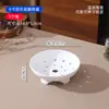 Plato de cerámica perforado para cocinar al vapor, rejilla de cerámica para microondas, soporte de cerámica alto para cocinar al vapor, plato de cerámica para escurrir, plato especial para uso doméstico para dumplings