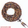Venta al por mayor del fabricante Palo de Rosa Negro 108 Cuentas 6/8mm Sándalo Africano Pulsera de Mano Joyería de Mano para Hombres y Mujeres