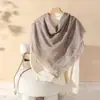 Nuevo Producto 2026 Bufanda Chal Jacquard de Lana de 200 Piezas para Mujer, Ropa Exterior Delgada de Verano, Al por Mayor de Una Pieza