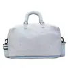 Bolsa de viagem expansível com estampa de moda moderna, bolsa para yoga e fitness ao ar livre, grande capacidade, separação de seco e úmido, bolsa de viagem para viagens de negócios