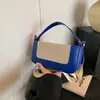 Bolso Cuadrado Pequeño de Patchwork Color-Blocking Estilo Coreano para Mujer, Bolso de Compras Retro de Moda, Bolso Cruzado de Hombro Simple Artístico