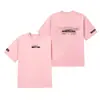 Camiseta estilo J-HOPE con estampado de letras cyberstreamline, disponible en 7 colores, corte holgado, básica versátil de manga corta para estudiantes