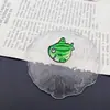 Broche Divertido e Fashion de Tubarão Melancia Insígnia com Design de Tubarão Melancia Acessórios de Peixe Bobo Desenho Animado Decoração para Roupas Bolsas