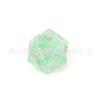 Comércio Exterior Mais Vendido Fluorita Verde Natural Dnd Dungeons and Dragons Jogo de Tabuleiro Poliédrico Gravado Z07 Conjunto de Dados de Pedra Preciosa