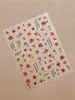 Adesivos de Manicure Formiga Homem Folha de Bordo Manicure Adesivos Gelatina 3D Estilo Chinês Manicure Acessórios Fabricante Preço de Atacado YT9213