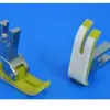 Al por mayor [Pie prensatelas de plástico para máquina de coser plana MT-18] Pie prensatelas elástico resistente al desgaste de teflón Pie prensatelas para máquina industrial de coser plana