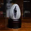 Adornos de cueva de cristal natural al por mayor, cuenco tesoro de cueva de amatista uruguaya, adornos desmagnetizantes de feng shui para el hogar y la oficina