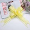 Directamente del fabricante: 50 Elegantes Flores de Gasa de Nieve Tiradas a Mano para Decoración de Ambiente, Ramilletes de Cinta, Envoltura de Regalos, Flores de Bola, Venta al por Mayor para Ocasiones Festivas