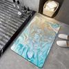Alfombra de suelo absorbente para baño de lodo de diatomeas, alfombrilla antideslizante para puerta de inodoro, alfombrilla para el pie de la entrada, temu a figura jit
