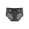 Calcinhas Leves de Renda Estilo Francês de Cintura Média, Tanga Romântica de Renda que Abraça o Quadril Ma2420