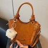 Nova Bolsa Saco Simples de Grande Capacidade para o Outono e Inverno Bolsa Feminina 2025 Nova Bolsa Tote Versátil para Ombro e Transversal