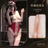 Diversão Noturna Lingerie Erótica Menina Coelho Paixão de Natal Quente Sexy Uniforme de Sedução Sem Abertura Roupa de Batalha Mulher