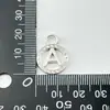 Nuevo Tirador de Cremallera Dorado Blanco Aleación Joyería Hecho a Mano DIY Collar Pulsera Accesorios Colgante Metálico Colgante