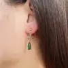 Brincos Clássicos Pingente Gota d'Água Hal Anime Castelo Móvel Hal Brincos de Fantasia Cosplay
