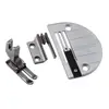 Partes de Máquina de Coser Computarizada, Placa de Aguja Antiarrugas, Prensatelas Dentado, Máquina Overlock Eficiente para Materiales Delgados Sin Atascar