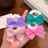 Elástico de Cabelo Laço Macio e Fofo, Faixa de Cabelo de Pelúcia Fofa e Versátil, Cordão de Cabelo de Pelo, Acessório de Cabelo para o Inverno