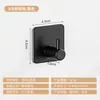 Estante de Almacenamiento de Baño de Cinco Piezas de Acero Inoxidable Personalizado Estante para Toallas Multifuncional Juego de Estantes de Almacenamiento Transfronterizo