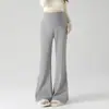 Pantalones de maternidad, nueva colección otoño/invierno 2026, adelgazantes, adecuados para figuras petite, versátiles, de corte holgado, con un ligero acampanado