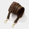 Novo Estilo Couro Macio de Vaca Moda Alça Larga no Ombro Comprimento Ajustável Universal Bolsa Transversal de Ombro Cinta Substituta