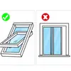Painel de Tecido para Vedação de Abertura de Ar Condicionado Móvel Boxin em Estoque para Vedação de Janelas, Adequado para Abertura Plana, Abertura Lateral e Janelas de Correr 190X230cm