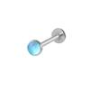 Europa y Estados Unidos transfronterizo caliente Anillo de ceja Aurora anillo de labio clavo de labio anillo de herradura acero inoxidable rosca interna joyería perforada Amazon