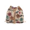 Bolso de Mano Estilo Étnico para Mujer 2025 Moda Retro Bolso de Cubo de Mano Personalizado para Salir Casual Billetera Pequeña para Monedas