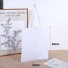 Bolsas de lona lisas de colores personalizables con logo, gráfico y texto impreso para fines publicitarios y promocionales