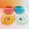 Plato de frutas de cristal 1-7 para sala de estar, mesa de centro para el hogar, colocación de refrigerios, nuevo estilo, cuenco de frutas, cesta de frutas avanzada de lujo, plato de frutas y verduras