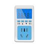 Base para Medidor Eléctrico Medición de Consumo de Energía 220V Pantalla Digital Prueba de Potencia CA Instrumento de Monitoreo de Potencia Portátil