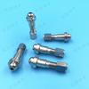 Conector de válvula reductora de presión adaptador de salida de cilindro de acero racor de cobre para cromatografía 3 mm 1/8 de pulgada abrazadera de manguito para tubería de línea de gas