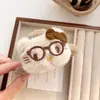 Lindo Clip para el Cabello de Cachorro de Dibujos Animados con Lazo, Pinza de Tiburón de Alta Gama para el Accesorios del Cabello para la Parte Posterior de la Cabeza