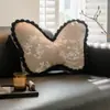 2026 Novo Estilo Chinês Almofada Borboleta Sala de Estar Interna Almofada de Sofá Decorativa Estilo Chinês Floral Almofada de Encosto de Alta Qualidade