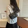 2026 Nuevo Estilo Fragante de Moda Primavera/Verano Color Sólido Nicho Bolso Cuadrado Pequeño de Gama Alta para Viajes Cotidianos Versátil Bolso de Hombro Único