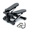 Mini Escaladoras para Ejercicio, Escaladoras de Escalones para Ejercicio en Casa, Máquina de Step Fitness con Banda de Resistencia y Contador de Calorías, Equipo de Ejercicio para Oficina en Casa