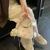 Bolsa Nuvem de Bolinhas Feminina Pequena Plissada 2026 Verão Nova Moda Versátil Diária com Corrente Transversal