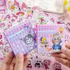 Paquete de 60 Pegatinas Decorativas de Dibujos Animados con Forma Especial para Niños, Manualidades, Pegatinas Impermeables, Pegatinas de Material para Manualidades de Capibara