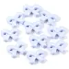 Color Sólido Acrílico Chapado AB Qq Corbata de Moño Cuentas Sueltas DIY Cadena para Teléfono Móvil Accesorios para el Cabello Colgante para Bolso Accesorios de Joyería