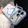 Adecuado para Apple 18 Pro Max, funda de teléfono magnética transparente, soporte para lente de iPhone 17, 16 anticaídas, 15 funda protectora