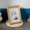 Foto moldura de parede montada decoração fábrica atacado caligrafia de madeira moldura caligrafia 6 polegadas 7 polegadas 8 polegadas 10 polegadas tridimensional vidro oco