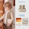 Chaleco de felpa jellybaby para niñas, chaqueta de algodón para niños en otoño, ropa de bebé de 5 años, conjunto cálido de invierno, chaleco para niños