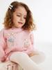 Traje de otoño de manga larga para niñas de Little Maven, traje de malla para niños europeos y americanos, traje de dibujos animados lindo para niñas